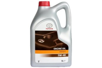 Масло моторное TOYOTA 5w-40 SN/SM A3/B3/B4  (5 л)