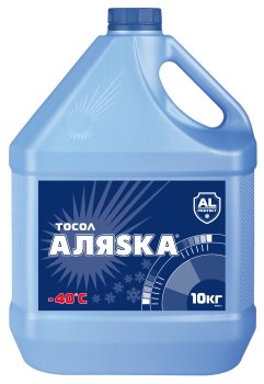 Тосол Аляска А40 (канистра 10кг)