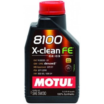 Масло моторное Motul 8100 X-clean FE 5w-30 100% Synth. ( 1 L)