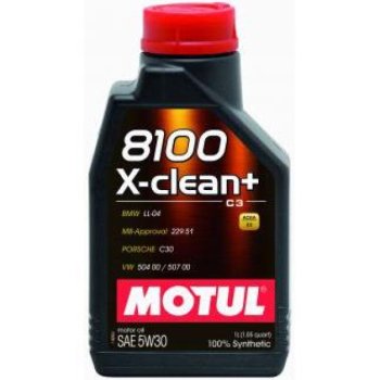 Масло моторное Motul 8100 X-clean+ 5w-30 ( 1 L)
