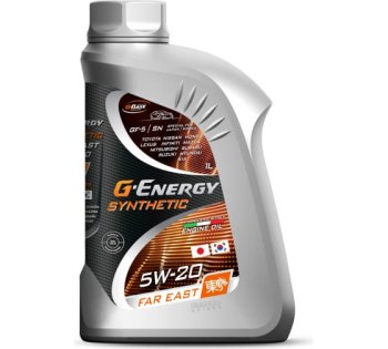 Масло моторное G-Energy Synthetic Far East 5w20 (канистра 1л)
