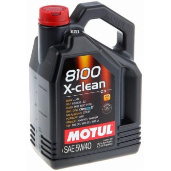 Масло моторное Motul 8100 X-clean C3 5w-40 ( 4 L)