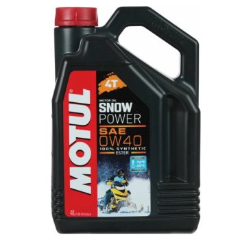 Масло моторное Motul Snowpower 4T 0w-40 ( 4 L)