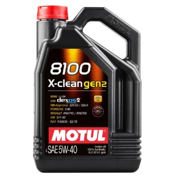 Масло моторное Motul 8100 X-clean C3 5w-40 ( 5 L)