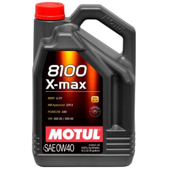 Масло моторное Motul 8100 X-max 0w-40 ( 5 L)