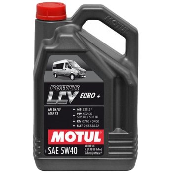 Масло моторное Motul Power LCV Euro+ 5w-40 ( 5 L)
