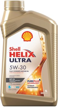 Масло моторное Shell Helix Ultra ECT 5w30 (канистра 1л)