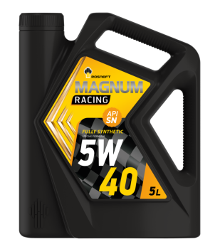 Масло моторное Rosneft Magnum Racing 5W-40 (канистра 5 л.)