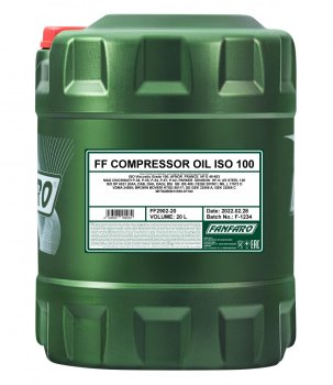Масло компрессорное FANFARO COMPRESSOR OIL ISO 100 (канистра 10 л)