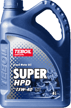 Масло моторное Teboil Super HPD sae 15w-40 (канистра 4 л)