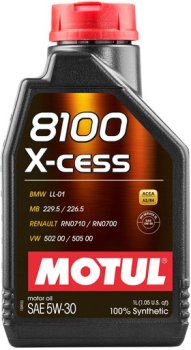 Масло моторное Motul 8100 X-cess 5w-30  ( 1 L)