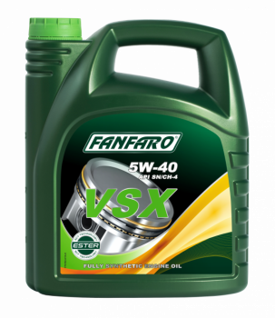 Масло моторное FANFARO VSX 5W-40 (канистра 4 л)