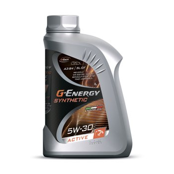 Масло моторное G-Energy Synthetic Active 5w30 (канистра 1л)