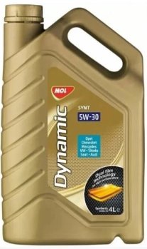 Масло моторное MOL Dynamic Synt RN 5W-30 (канистра 4 л.)