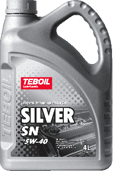 Масло моторное Teboil Silver SN 5W-40 (канистра 4 л)