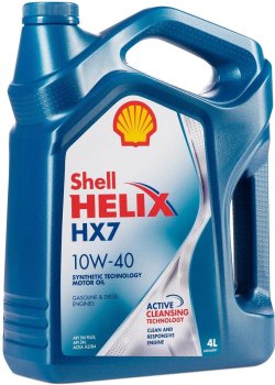 Масло моторное Shell Helix Diesel HX7 10w-40 ( 4 L )