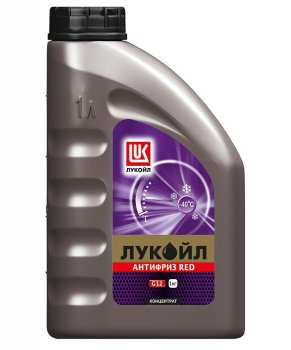 Антифриз концентрат Лукойл G12 Red К (канистра 1 кг)