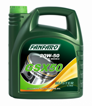 Масло моторное FANFARO GSX 50 20W-50 (канистра 5 л)