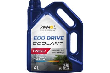 Жидкость охлаждающая RINNOL ECO DRIVE COOLANT RED (канистра 4 л.)