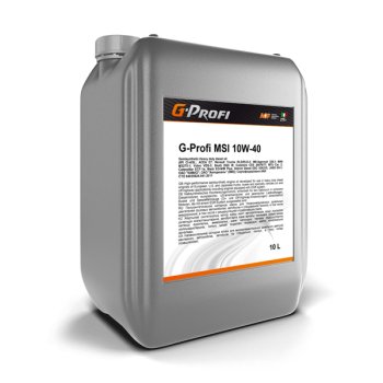 Масло моторное G-Profi MSI 10w40 (канистра 10л)