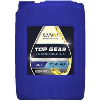 Масло трансмиссионное RINNOL TOP GEAR 75W-90 GL-5 (канистра 20 л.)